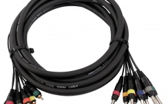 Cablu multicore Omnitronic Snake cable 8xRCA/8xJack mono 15m