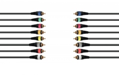Cablu multicore Omnitronic Snake cable 8xRCA/8xRCA 15m