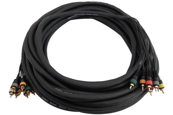 Snake cable 8xRCA/8xRCA 15m Snake cable 8xRCA/8xRCA 15m