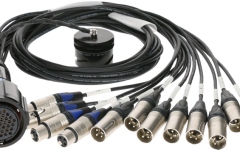 Cablu multipin profesional Klotz OT1000 - RMP 37p F - 8x XLR 3p M / 4x XLR 3p F12-channel - digital fanout - PVC - Neutrik®