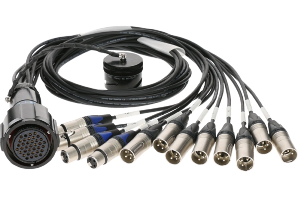 OT1000 - RMP 37p F - 8x XLR 3p M / 4x XLR 3p F12-channel - digital fanout - PVC - Neutrik®