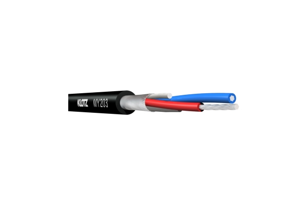 balanced pro audio patch cable for stereo mini jacks - PVC - bk - 200 m balanced pro audio patch cable for stereo mini jacks - PVC - bk - 200 m