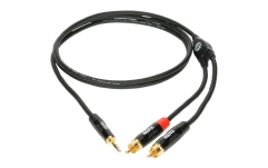 Cablu patch balansat Klotz MiniLink PRO Y cableTRS 3.5 mm - 2x RCA - 1.5 m