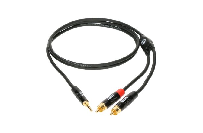 Cablu patch balansat Klotz MiniLink PRO Y cableTRS 3.5 mm - 2x RCA - 1.5 m