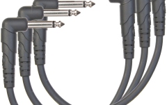 Cablu Patch Daddario Classic Series Patch Cable 3-pack 0,15m