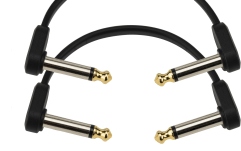 Cablu Patch Daddario Flat Patch Cable 4in Right Angle Twin PK