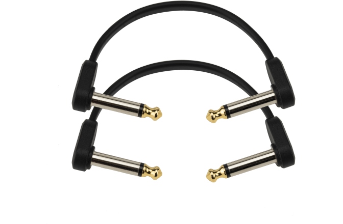 Cablu Patch Daddario Flat Patch Cable 4in Right Angle Twin PK