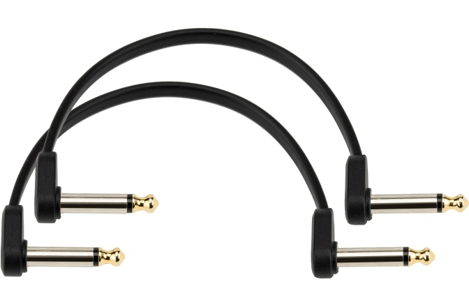 Cablu Patch Daddario Flat Patch Cable 6in Offset Right Angle Twin PK