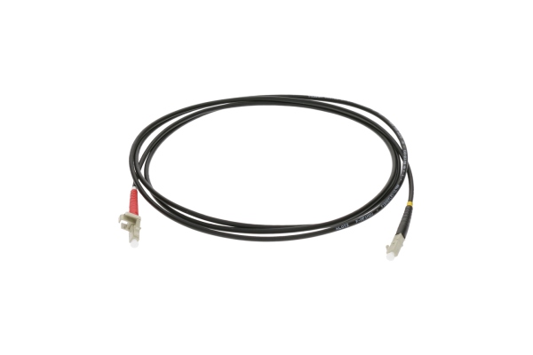 LC simplex patch cable - highly flexiblefiber optic - multimode - 3 m