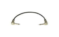 Cablu patch profesional Klotz PRO ARTIST unbalanced professional patch cable with jacks from nickel and nickel-plated contacts - by Neutrik® - 0.3 m - angled - angled