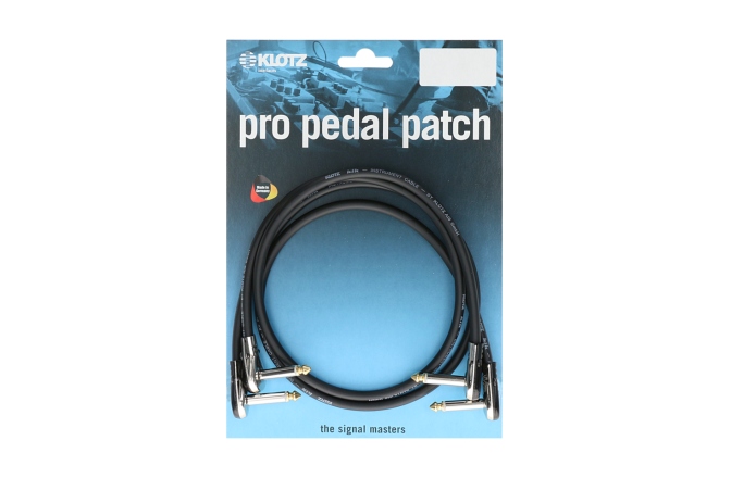 Cablu patch profesional Klotz unbalanced pro patch cable angled -  pancake - 1,5 m