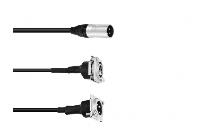 Cablu Patch PSSO Patch Cable XLR(F)S/1xXLR(M),1xXLR(M)S 1m