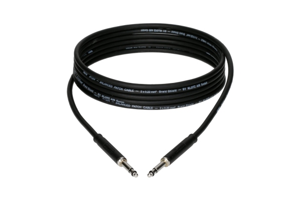 tiny telephone patch cable - blackTT Bantam - TT Bantam - cable carrier - 10 m