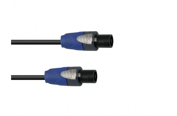 Cablu pentru boxă pasivă PSSO LS-15100 Speaker cable Speakon 2x1.5 10m bk