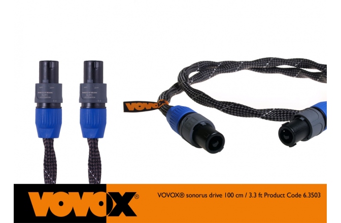 Cablu pentru cabinet de chitara/bass Vovox Sonorus Drive Speakon 100