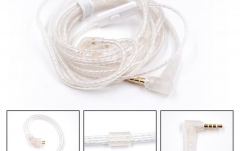 Cablu pentru casti in-ear KZ Acoustics KZ Acoustics Silver Cable B PIN NO MIC