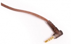 Cablu pentru casti in-ear KZ Acoustics KZ Acoustics Transparent & Black Cable B PIN MIC