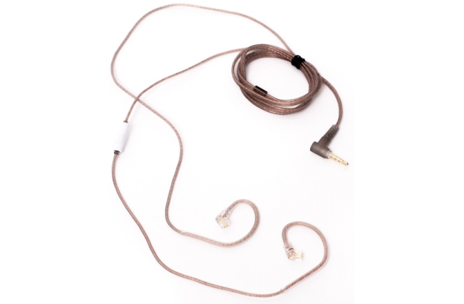 Cablu pentru casti in-ear KZ Acoustics KZ Acoustics Transparent & Black Cable C PIN MIC