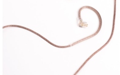 Cablu pentru casti in-ear KZ Acoustics KZ Acoustics Transparent & Black Cable C PIN MIC