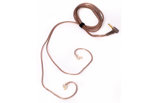 Cablu pentru casti in-ear KZ Acoustics KZ Acoustics Transparent & Black Cable C PIN NO MIC