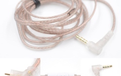 Cablu pentru casti in-ear KZ Acoustics Pink & Gold Cable B PIN MIC