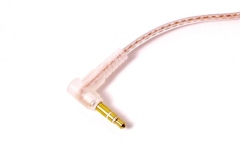 Cablu pentru casti in-ear KZ Acoustics Pink & Gold Cable B PIN NO MIC