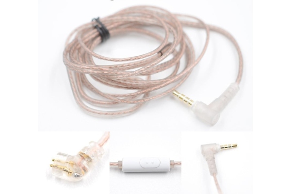 Pink & Gold Cable C PIN MIC Pink & Gold Cable C PIN MIC