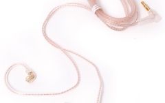 Cablu pentru casti in-ear KZ Acoustics Pink & Gold Cable C PIN NO MIC