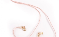 Cablu pentru casti in-ear KZ Acoustics Pink & Gold Cable C PIN NO MIC