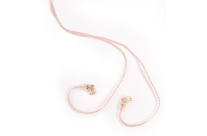 Cablu pentru casti in-ear KZ Acoustics Pink & Gold Cable C PIN NO MIC