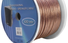 Cablu pentru difuzoare pasive Omnitronic Speaker Cable 225 Clear