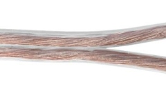 Cablu pentru difuzoare pasive Omnitronic Speaker Cable 225 Clear