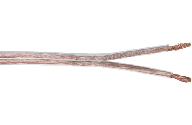 Cablu pentru difuzoare pasive Omnitronic Speaker Cable 225 Clear