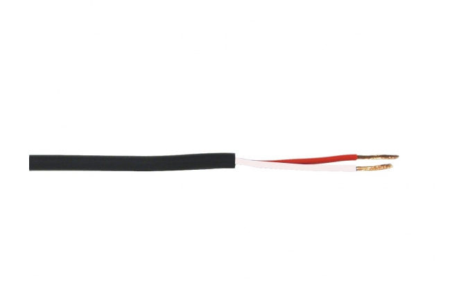 Cablu pentru difuzoare pasive Omnitronic Speaker cable 2x1.5 bk durable