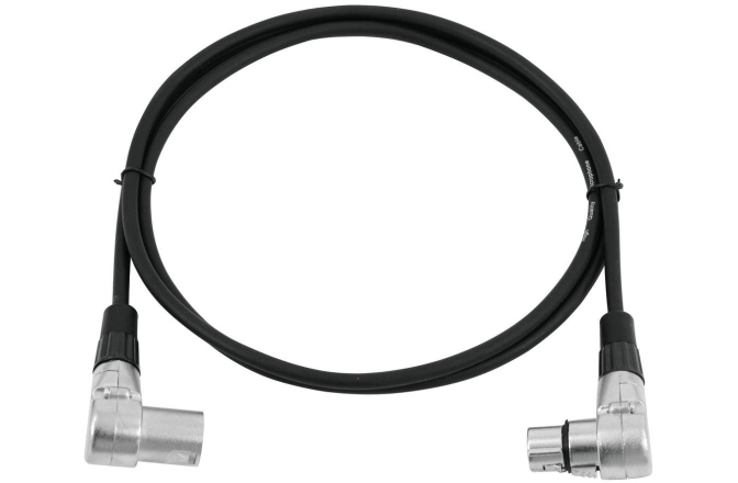 Cablu pentru microfon Omnitronic Mic Cable XLR Angled 1.5m
