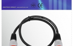 Cablu pentru microfon Omnitronic XLR cable 3pin 0.5m bk/rd
