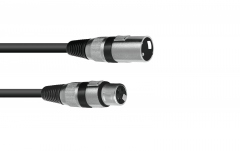 Cablu pentru microfon Omnitronic XLR cable 3pin 15m bk