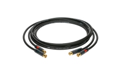 Cablu RCA 
 Klotz our audiophile high end RCA cablegold-plated contacts - 5 m - 2 pieces (1 box)