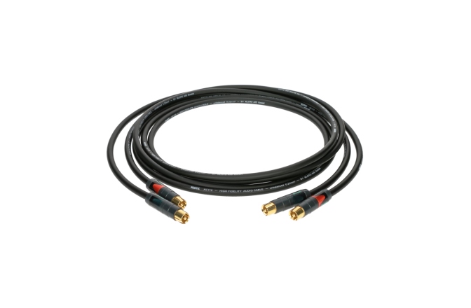 Cablu RCA 
 Klotz our audiophile high end RCA cablegold-plated contacts - 5 m - 2 pieces (1 box)