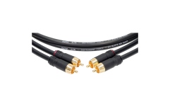 Cablu RCA dublu ecranat Klotz RCA to RCA cablegold-plated contacts - 1.5 m