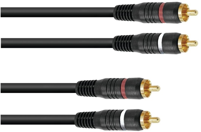 Cablu RCA Omnitronic Dual RCA Cable 1.5m