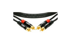 Cablu RCA profesional Klotz MiniLink Pro Stereo Twin With Metal RCA - 6m