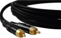 Cablu RCA Sommer Cable RCA 2x2 0.5m bk Hicon