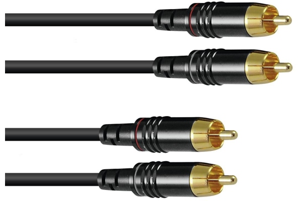 RCA 2x2 3m bk Hicon RCA 2x2 3m bk Hicon