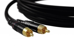 Cablu RCA Sommer RCA cable 2x2 3m bk Hicon