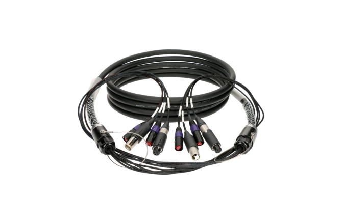 Cablu sistem audio profesional Klotz CAT5e & audio hybrid cable2x etherCON + 2x convertCON - 50 m