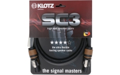 Cablu speakON flexibil Klotz 2x 2.5 mm² speaker cable PVCspeakON 2p F/F with plastic shell (NL2FXX) - cable carrier - 2 m