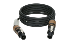 Cablu speakON flexibil Klotz 2x 2.5 mm² speaker cable PVCspeakON 2p F/F with plastic shell (NL2FXX) - cable carrier - 2 m