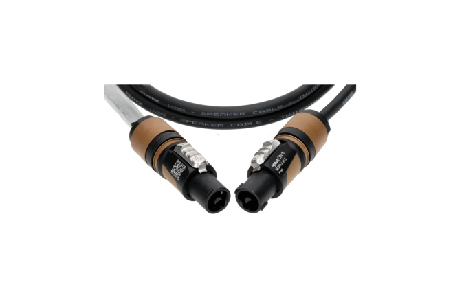Cablu speakON flexibil Klotz 2x 2.5 mm² speaker cable PVCspeakON 2p F/F with plastic shell (NL2FXX) - cable carrier - 3 m