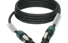 Cablu speakON flexibil Klotz 4x 2.5 mm² speaker cable PVCspeakON 4p F/F with plastic shell (NL4FXX) - 2x transparent - 3 m